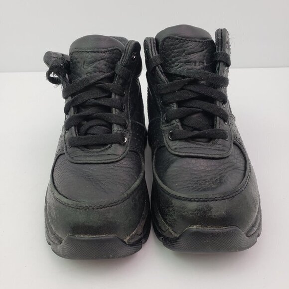Nike Goadone ACG Toddler Boys Size 9c Black Leather Boots 311569-001 - Picture 4 of 9